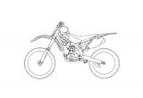 Coloriage Moto Trial Coloriage Moto Trial Jecolorie
