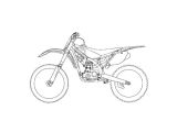 Coloriage Moto Trial Coloriage Moto Trial Jecolorie