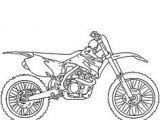 Coloriage Moto Trial Motorcycle Coloring Pages