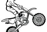 Coloriage Motocross Freestyle Coloriage D Un Homme Faisant Un Petit Saut Avec son Moto Cross