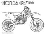 Coloriage Motocross Honda Coloriage Motocross Honda Crf Dessin Gratuit   Imprimer