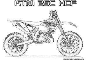 Coloriage Motocross Honda Coloriage Motocross Ktm Pour Découpage Dessin Gratuit   Imprimer