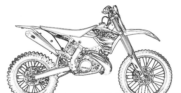 Coloriage Motocross Ktm A Imprimer Coloriage Moto Cross Ktm Intérieur Dessin De Moto Cross A Imprimer