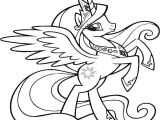 Coloriage My Little Pony Princesse Celestia Princess Celesia My Little Pony Coloring Pages Printable