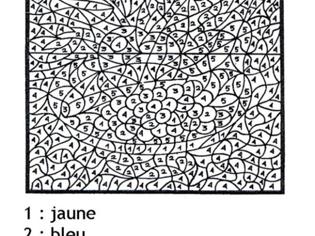 Coloriage Mystere A Imprimer Gratuit Coloriage Magique Difficile Dessin