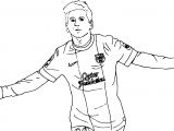 Coloriage Neymar Barcelone Coloriage Neymar Barcelone Fantastique Décor Coloriage Foot Pour