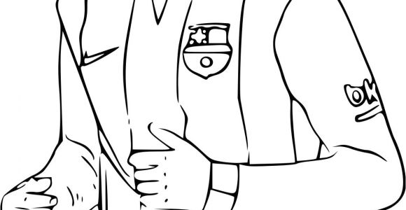 Coloriage Neymar Barcelone Coloriage Neymar Fc Barcelone Jecolorie
