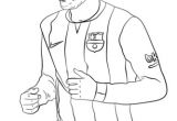 Coloriage Neymar Barcelone Coloriage Neymar