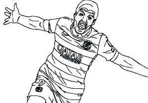 Coloriage Neymar Gratuit Coloriage De Neymar Jr Pour Colorier Coloritou 2015