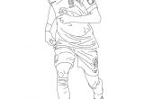 Coloriage Neymar Gratuit Coloriage Du Joueur De Foot Neymar  Imprimer Gratuitement Ou