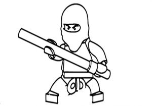 Coloriage Ninjago Saison 7 How to Draw Kai Ninjago From Lego Ninjago