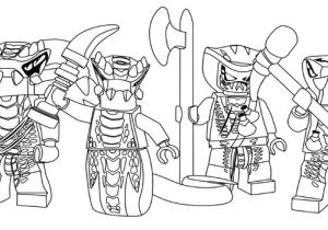 Coloriage Ninjago Tribu Serpent Coloriage Et Dessin De Ninjago   Imprimer