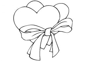 Coloriage Noeud Papillon à Imprimer Dessins Gratuits   Colorier Coloriage St Valentin   Imprimer