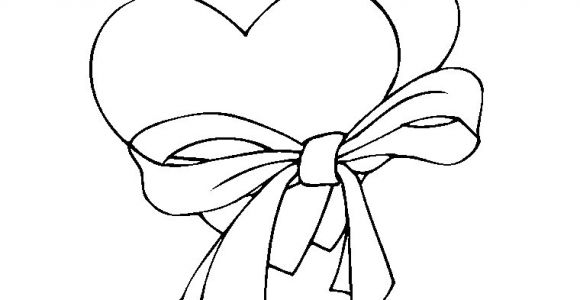 Coloriage Noeud Papillon à Imprimer Dessins Gratuits   Colorier Coloriage St Valentin   Imprimer