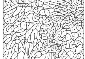 Coloriage Numéro à Imprimer Coloriage Enzo En Safari Photo Avec 12 Couleurs