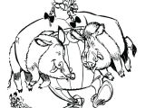 Coloriage Obelix Sanglier Coloriage Obelix attrape Deux Sangliers A Imprimer Coloriages Disney