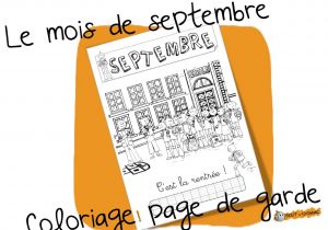 Coloriage Octobre Bout De Gomme Coloriages Les Mois De L Année