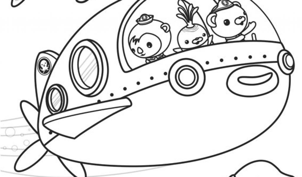 Coloriage Octonauts En Ligne Coloriage Octonauts Choisis Tes Coloriages
