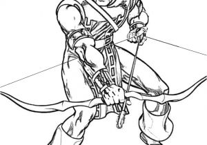 Coloriage Oeil De Faucon Avengers Coloriage  Dessiner Oeil De Faucon Avengers