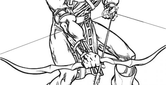 Coloriage Oeil De Faucon Avengers Coloriage  Dessiner Oeil De Faucon Avengers
