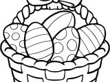 Coloriage Oeuf De Paques Gratuit Panier Åufs De P¢ques