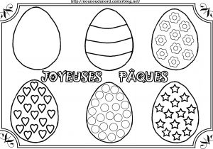 Coloriage Oeufs De Paques à Imprimer Gratuit Nouveau Dessin   Colorier Oeuf De Paques – Mademoiselleosaki