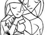 Coloriage Oeuvres De Picasso Picasso Alla Maniera Di Pinterest