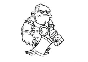 Coloriage Ogre Babborco Coloriage Code Petit Ogre Coloriage Ogre Pas Content Dessin – Vssrfo