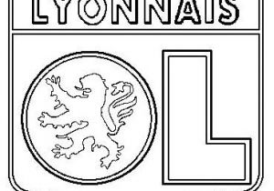 Coloriage Olympique Lyonnais Coloriage Foot Logo Olympique Lyonnais Dessin