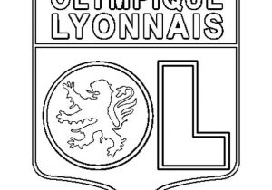 Coloriage Olympique Lyonnais Coloriage Ol En Ligne Gratuit   Imprimer