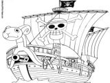 Coloriage One Piece Bateau Coloriage Vogue Merry Le Premier Navire De Luffy à Imprimer