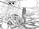 Coloriage One Piece Bateau E Piece La Volonté Du D Navires Pirates
