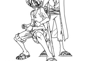 Coloriage One Piece Luffy Coloriage One Piece Ace Et Luffy
