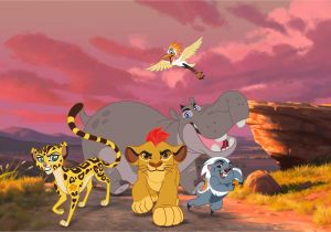 Coloriage Ono La Garde Du Roi Lion La Garde Du Roi Lion Zouzous Dessins Animés Pour Les tout Petits