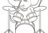 Coloriage orchestre Coloriage D Un Instrument De Musique La Batterie
