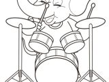 Coloriage orchestre Coloriage D Un Instrument De Musique La Batterie
