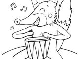 Coloriage orchestre Coloriage Instrument De Musique Typique Le Djembé