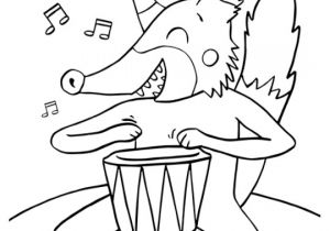 Coloriage orchestre Coloriage Instrument De Musique Typique Le Djembé