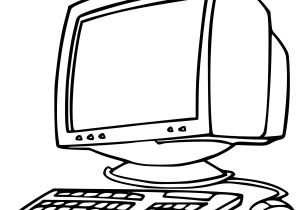 Coloriage ordinateur à Imprimer Coloriage ordinateur à Imprimer Sur Coloriages Fo