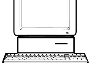 Coloriage ordinateur à Imprimer Dessins Et Coloriages Page De Coloriage Grand format à