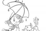 Coloriage Oui Oui Et Zim Coloriages Coloriage De Zim Et Oui Oui sous La Pluie Fr