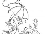 Coloriage Oui Oui Et Zim Coloriages Coloriage De Zim Et Oui Oui sous La Pluie Fr