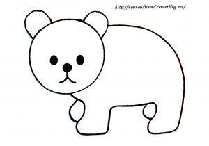 Coloriage Ours Blanc Ment Dessiner Des Ours Baby