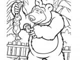 Coloriage Ours Michka Coloriage Masha Et Michka Gratuit   Imprimer