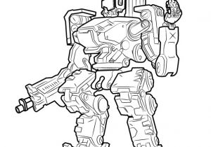 Coloriage Overwatch Bastion Learn How to Draw Bastion From Overwatch Overwatch Step by Step