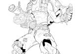 Coloriage Overwatch En Ligne Coloriage Overwatch Chacal Heros De Defense Dessin