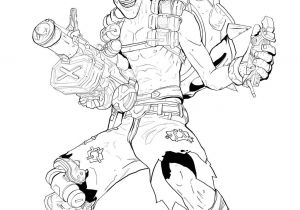 Coloriage Overwatch En Ligne Coloriage Overwatch Chacal Heros De Defense Dessin
