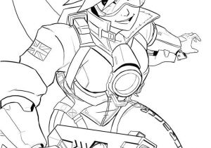 Coloriage Overwatch En Ligne Coloriage Overwatch Tracer Heros Dattaque Dessin