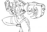 Coloriage Overwatch soldat 76 Overwatch Coloring Pages