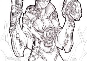 Coloriage Overwatch Tracer Overwatch Tracer by Vandalo Ics Vandalo Ics